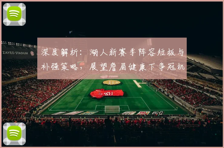 深度解析：湖人新赛季阵容短板与补强策略，展望詹眉健康下争冠机遇